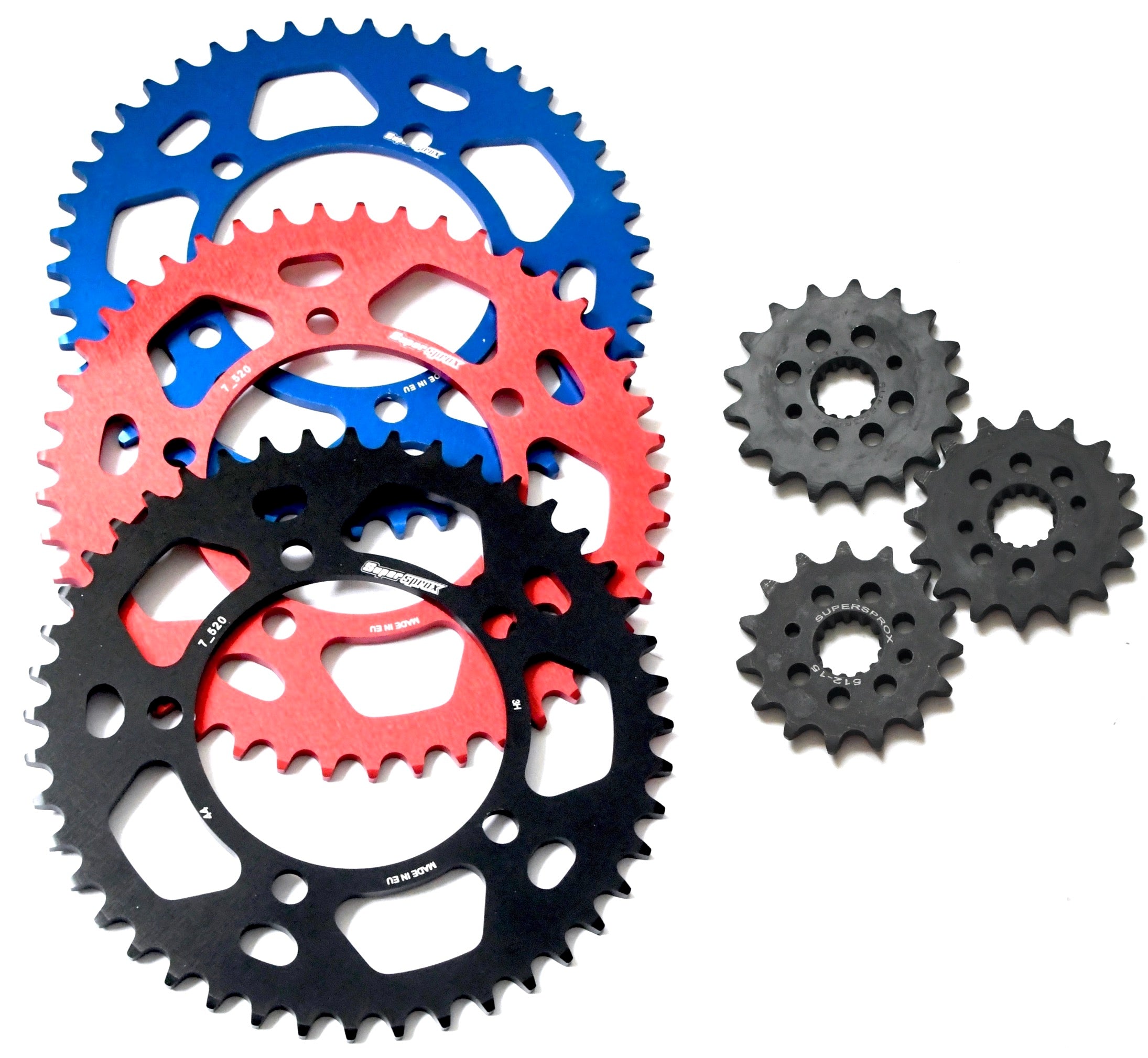 Supersprox 520 Conversion Racing Sprocket Kit for Yamaha YZF-R6 2003-Current & YZF-R7 1999-2002 - Choose Your Sprockets