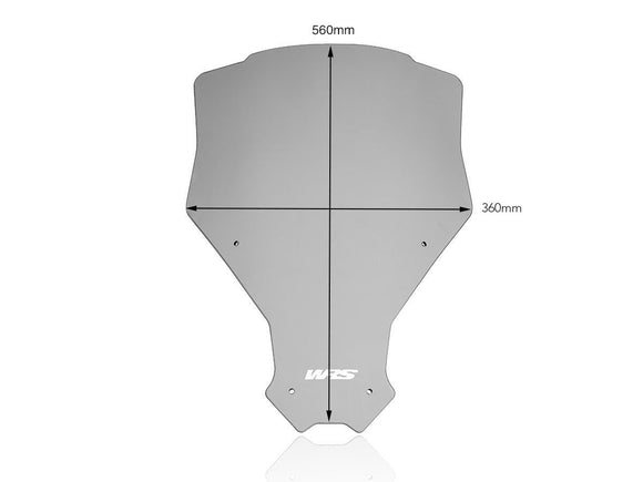 WRS Caponard Windscreen Honda CRF1100L 2020-2023 HO028F - Smoked