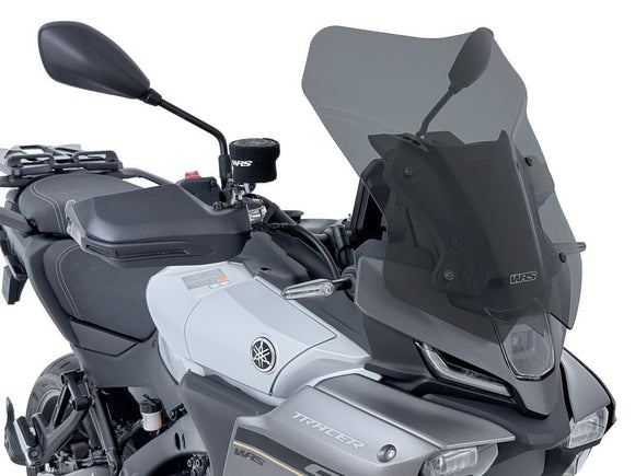 WRS Intermedio Windscreen Yamaha Tracer 9 GT/GT+ 2025> YA043FS - Dark Smoke