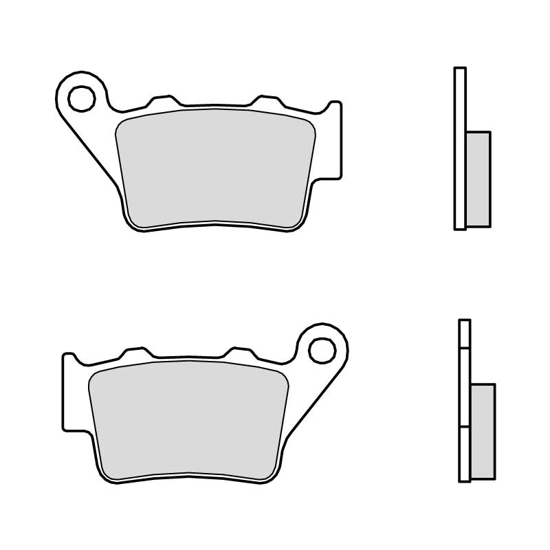 Brembo Sinter Road Brake Pads 07BB0258 - Rear