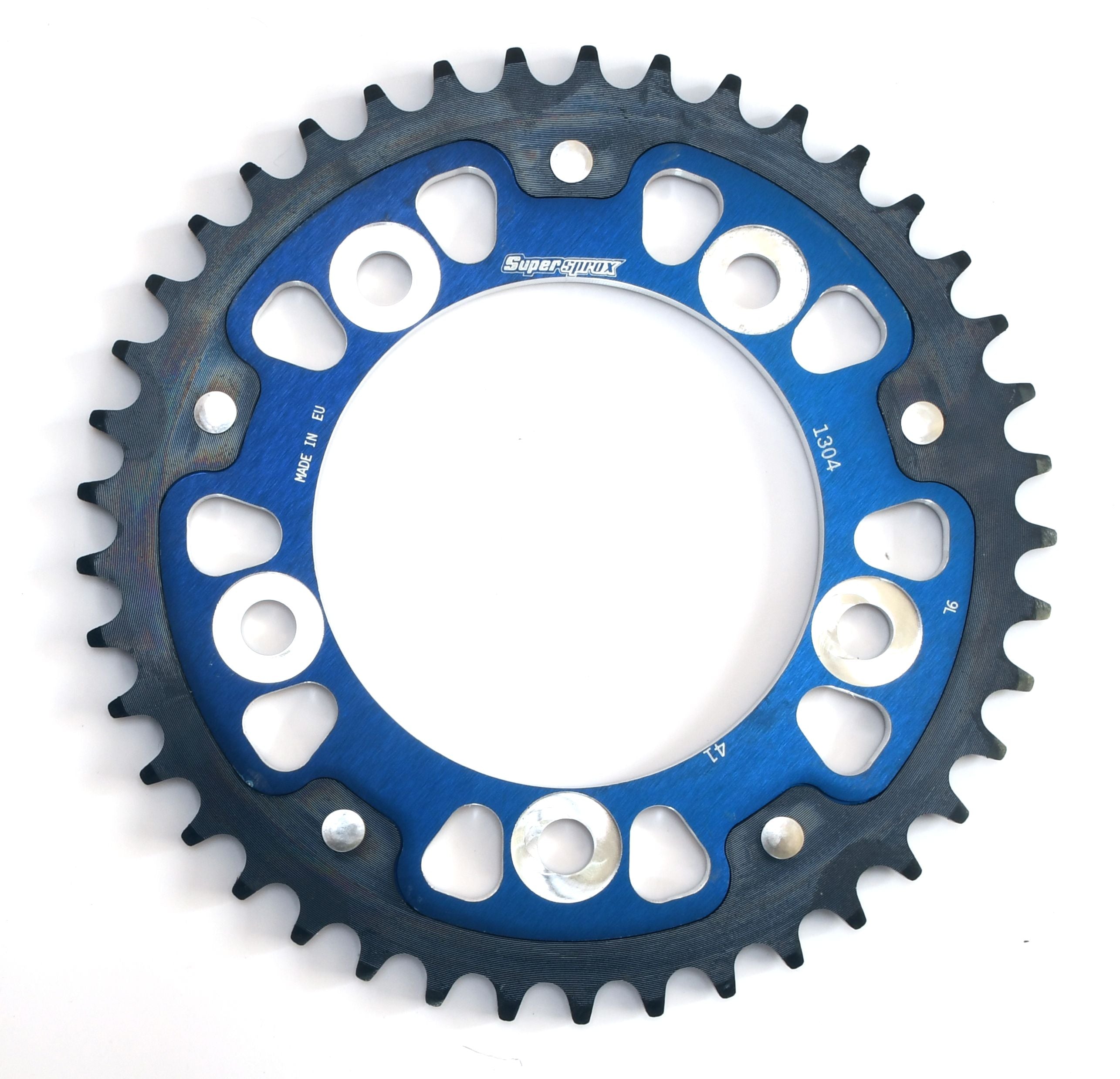 Buy blue Supersprox Stealth Rear Sprocket RST-1304:42