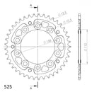 Supersprox Stealth Rear Sprocket RST-1304:42-5