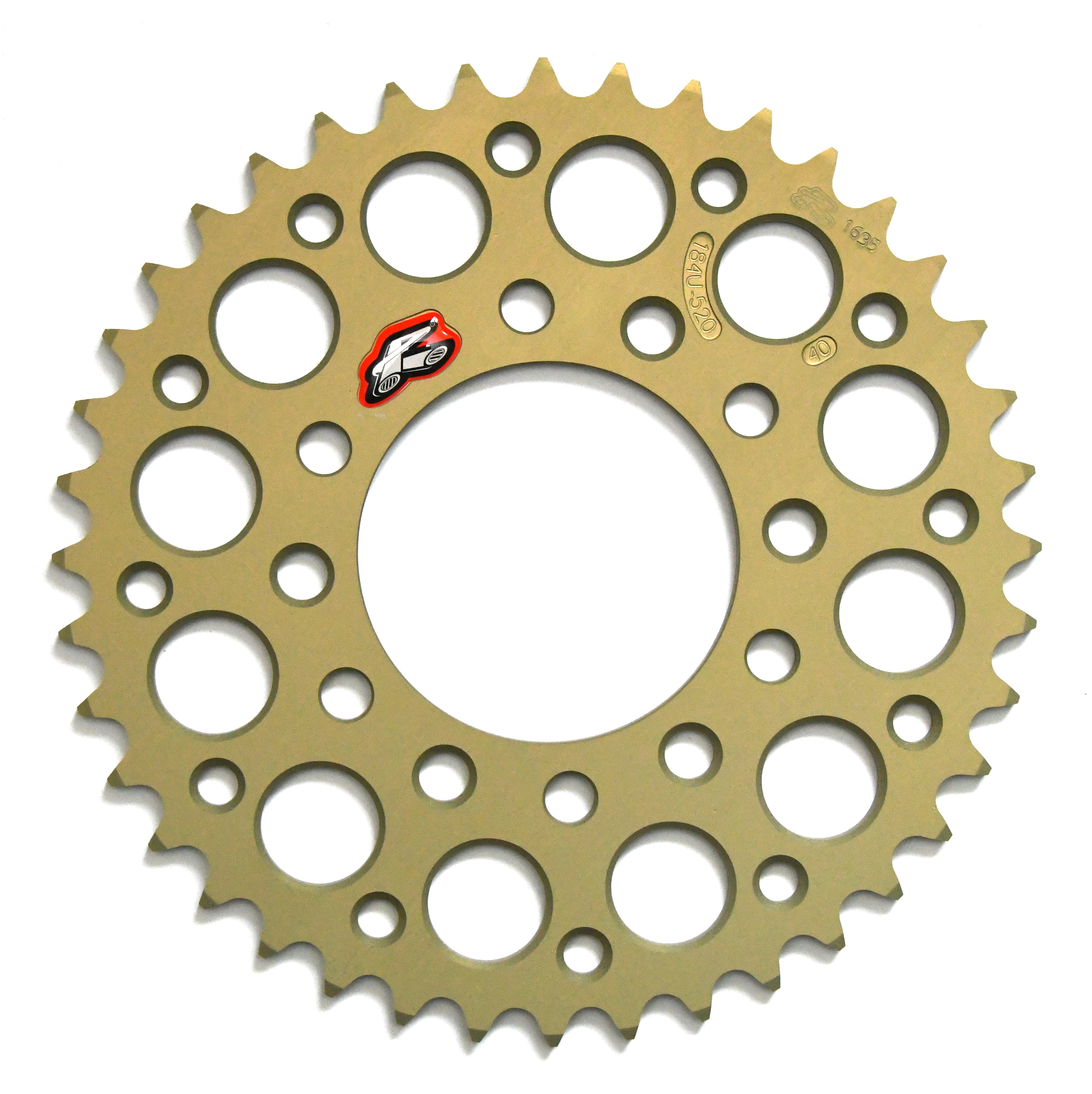 Renthal Ultralight 520 Conversion Rear Sprocket 184U-520 - Choose Your Gearing - 0