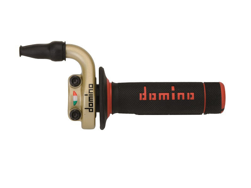 Domino KRE 03 Push Pull Off Road Throttle with Grips - 0