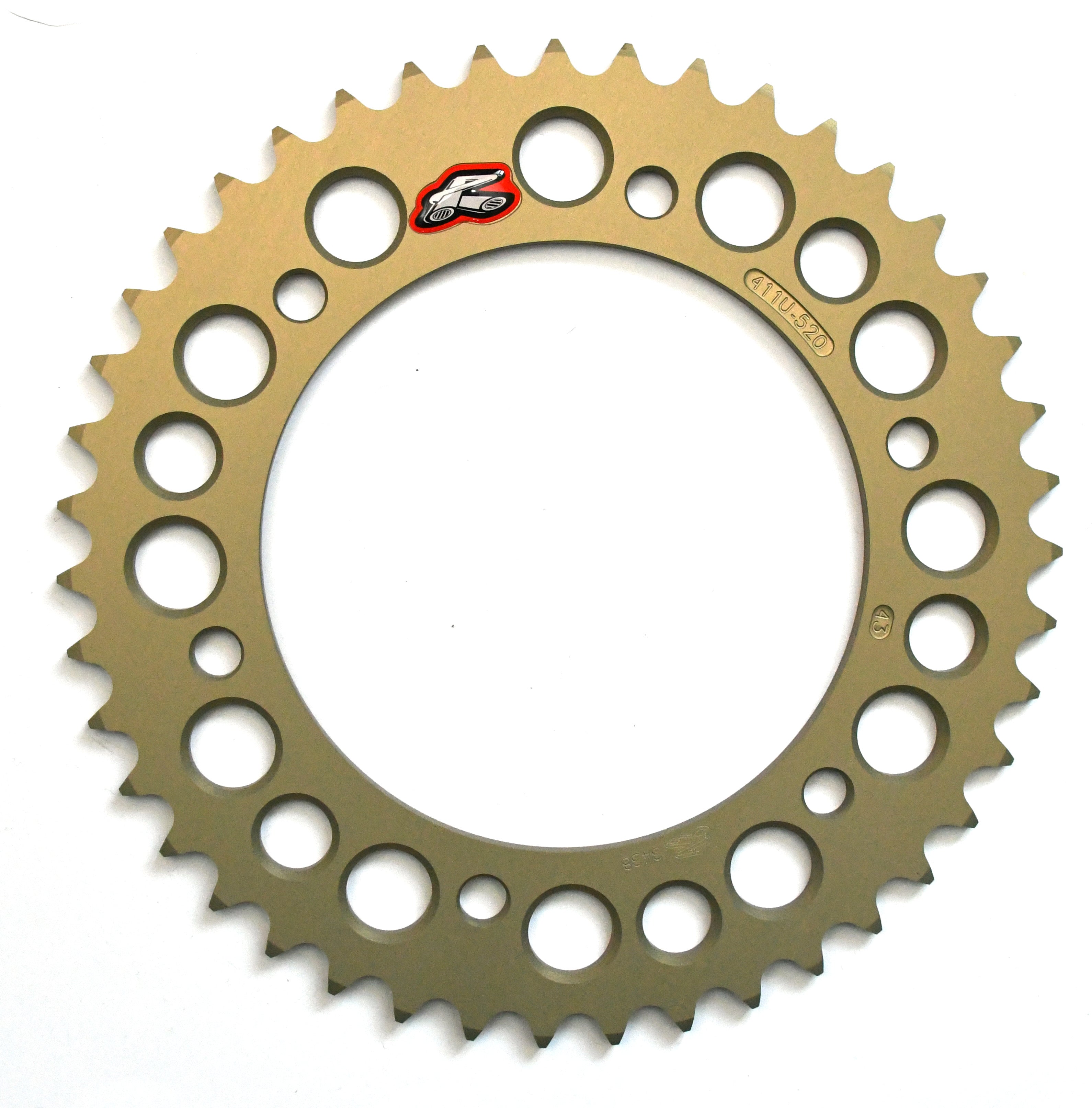 Renthal Ultralight 520 Conversion Rear Sprocket 411u-520-43