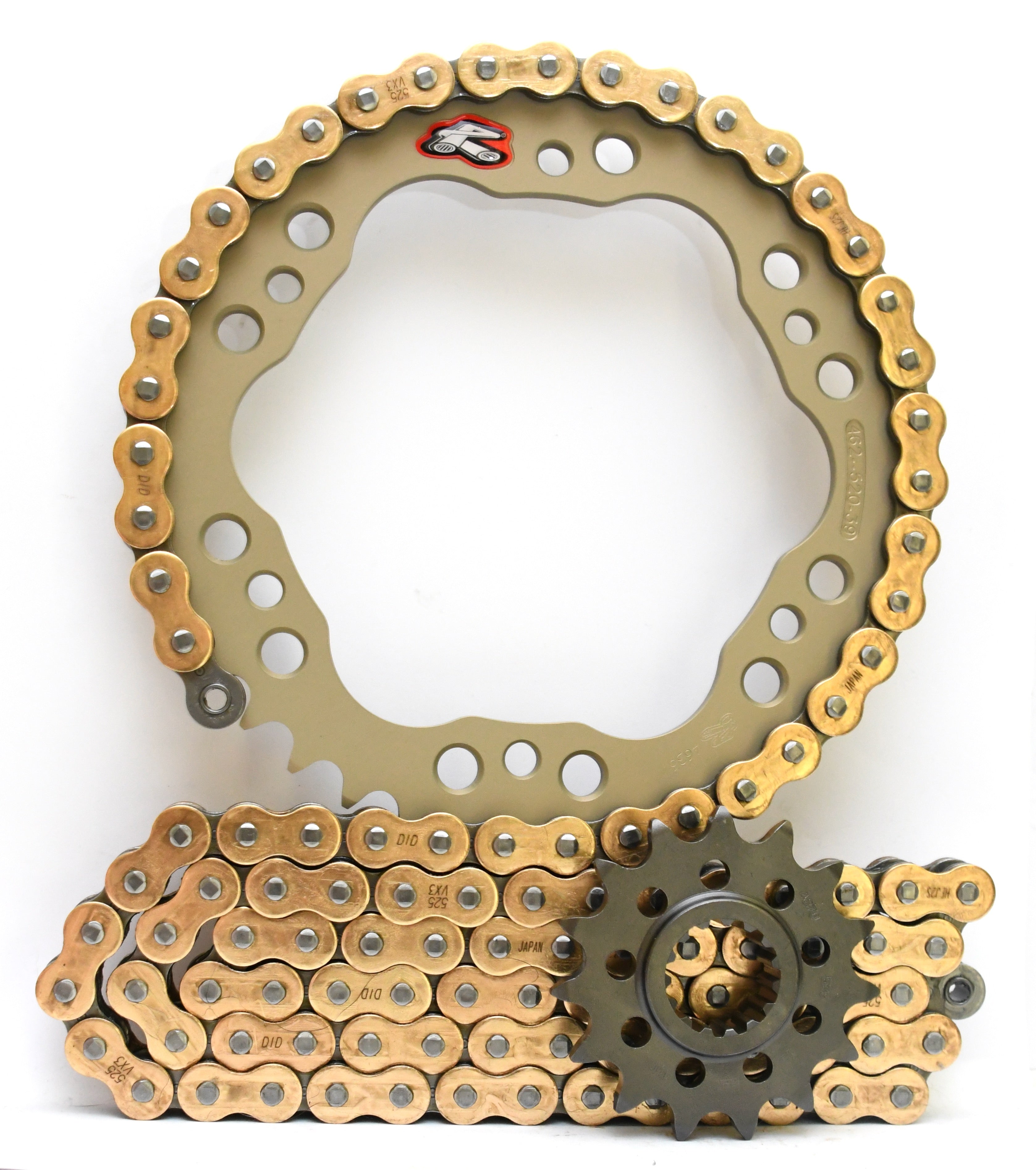 Renthal 520 Conversion Chain & Sprocket Kit for Ducati Panigale 1199 and 1299 - Standard Gearing