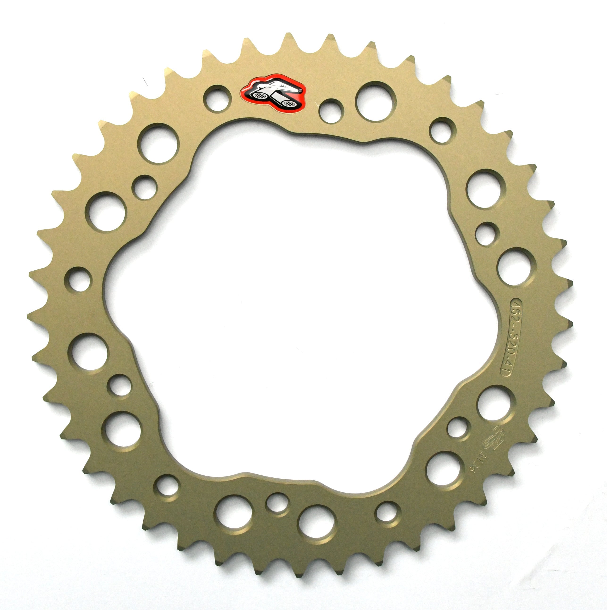 Renthal 520 Hard Anodised Rear Sprocket 462-520-45