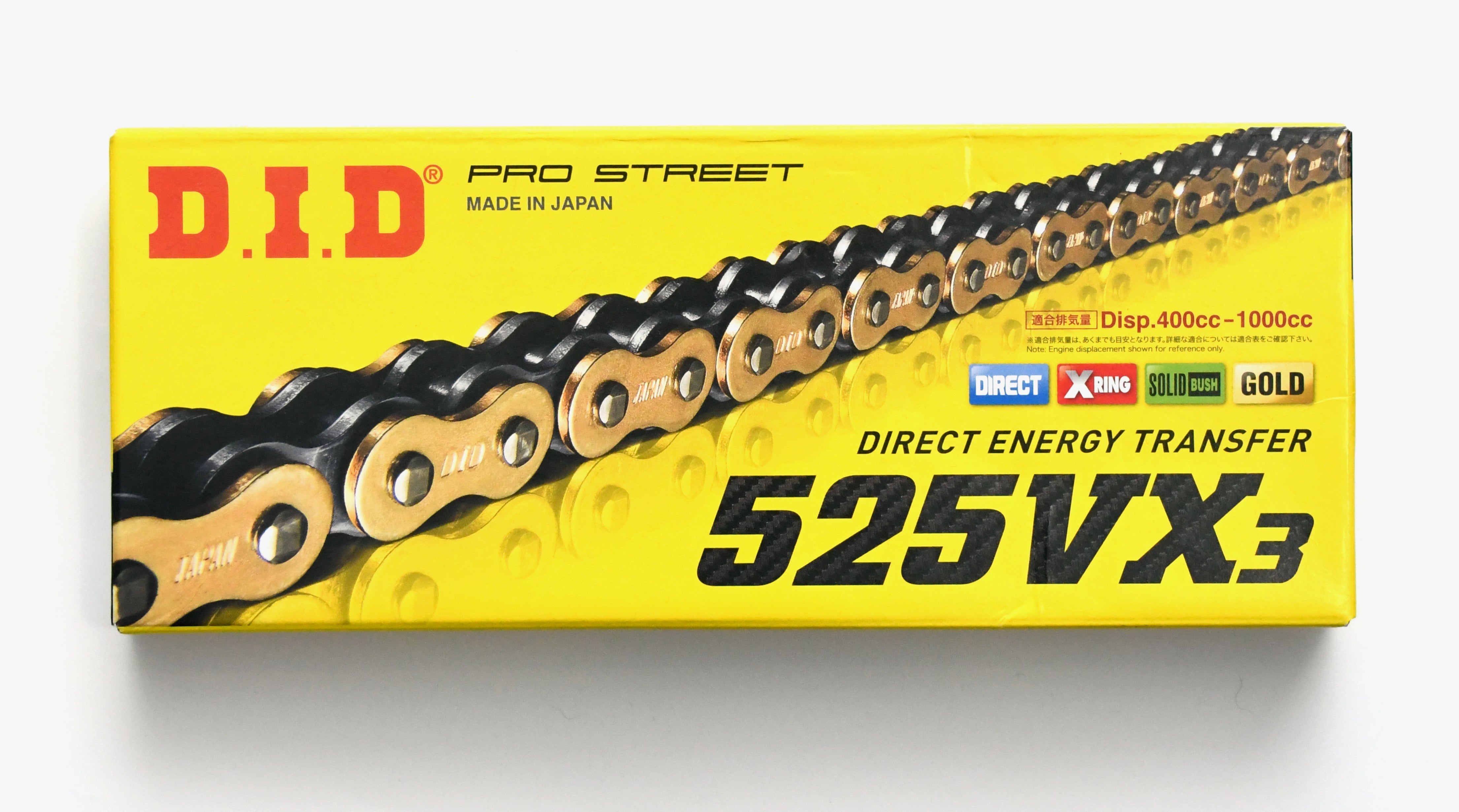 Buy gold-steel 525 Pitch 124 Link Chain - Choose Your Chain