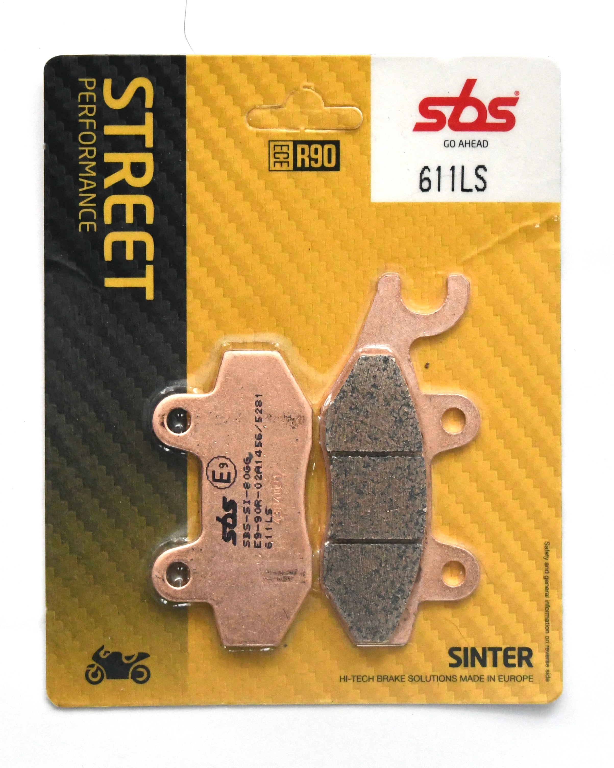 SBS Street Sinter Brake Pads 611LS - Rear