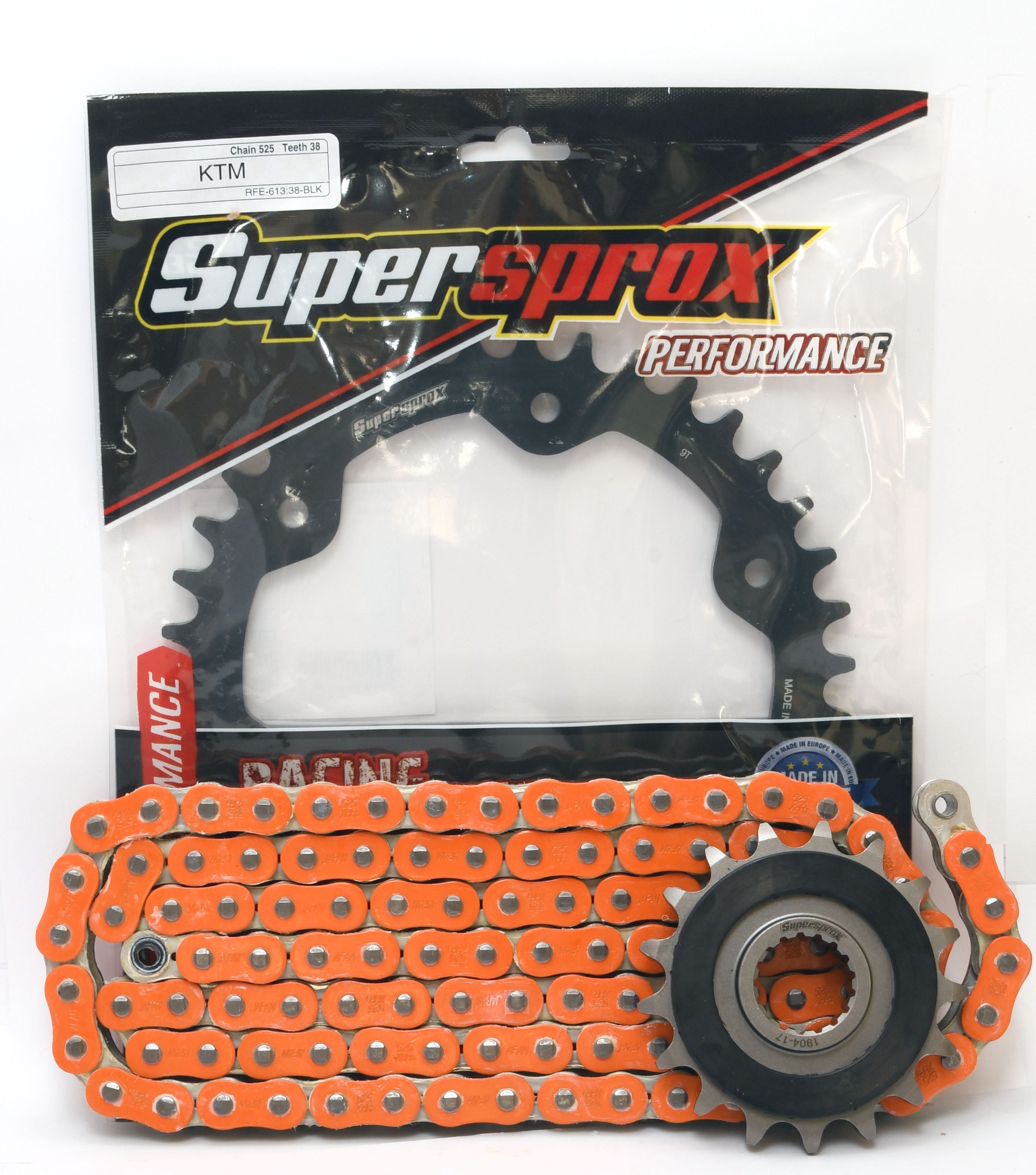 Supersprox Chain & Sprocket Kit for KTM 1290 Superduke - Standard Gearing