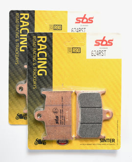 SBS 624RST Racing Sinter Brake Pads (Full Front Set)