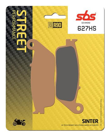 SBS 627HS Street Sinter Brakes Pads (1 Set)