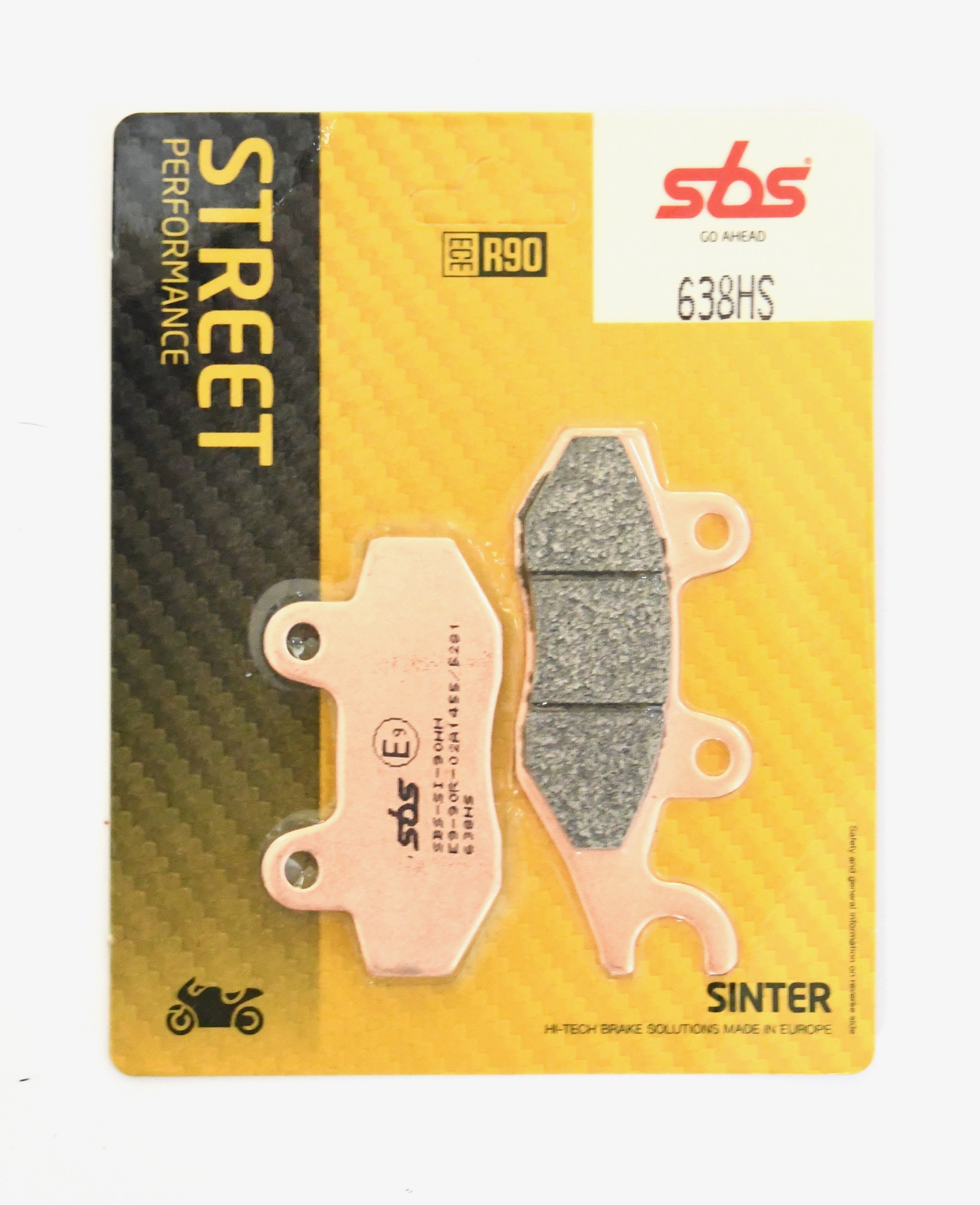SBS 638HS Street Sinter Brake Pads