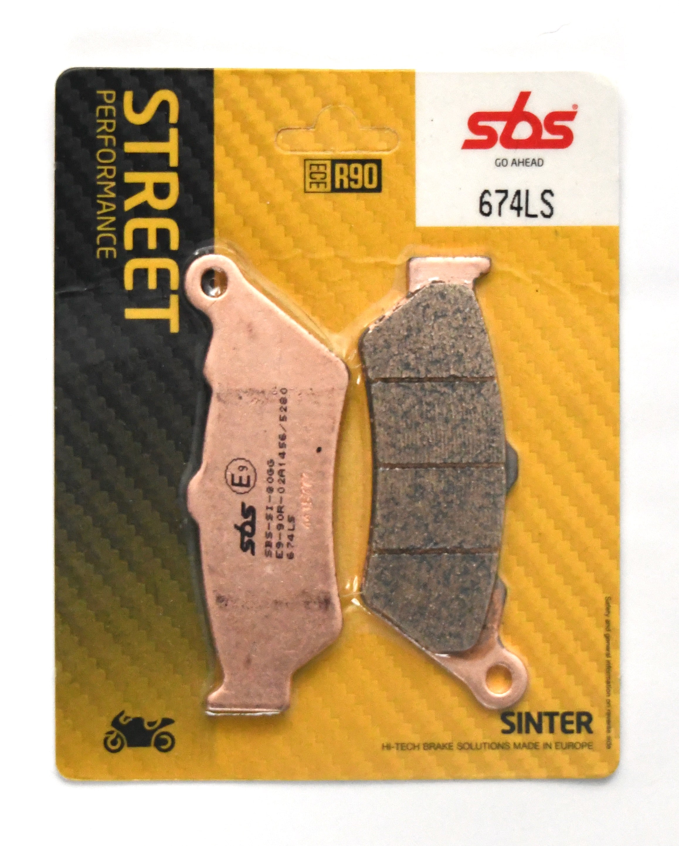 SBS Street Sinter Brake Pads 674LS - Rear