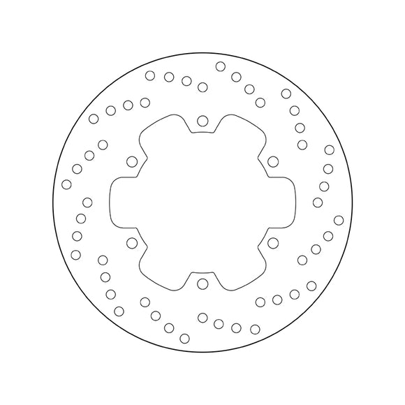 Brembo Serie Oro Fixed Brake Disc - Rear (68.B407.91)