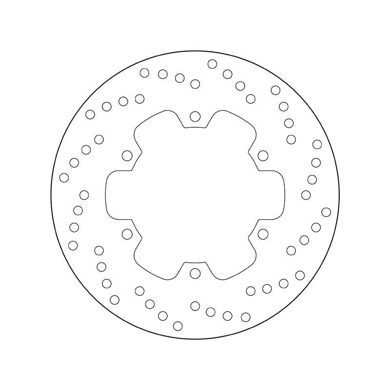 Brembo Serie Oro Fixed Brake Disc - Rear (68.B407.91)