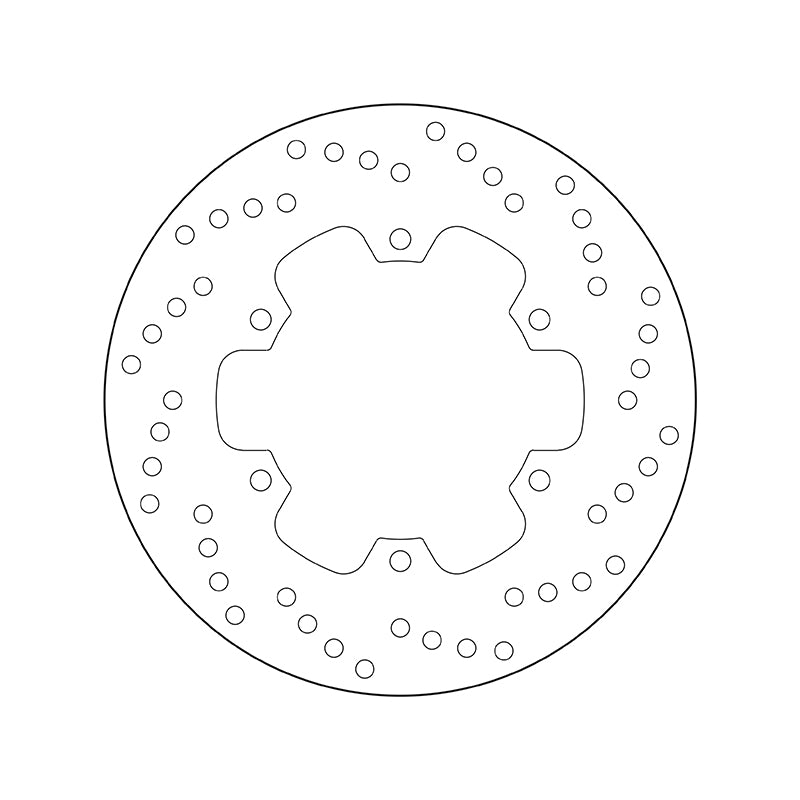 Brembo Serie Oro Fixed Brake Disc - Rear (68.B407.91) - 0