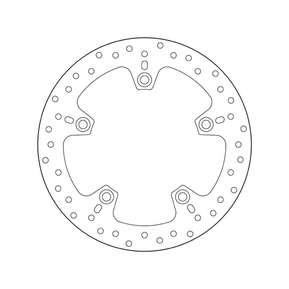 Brembo Serie Oro Fixed Brake Disc - Rear 68.B407.C0 265mm