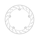 Brembo Serie Oro Fixed Brake Disc - Rear (68.B407.C8)-2