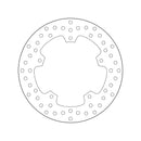 Brembo Serie Oro Fixed Brake Disc - Rear (68.B407.F2)-2