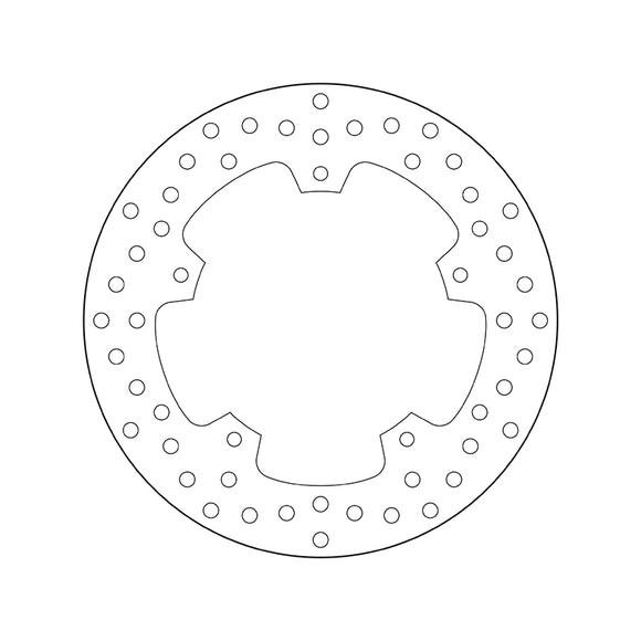 Brembo Serie Oro Fixed Brake Disc - Rear (68.B407.F2)