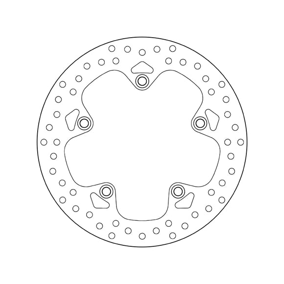 Brembo Serie Oro Fixed Brake Disc - Rear (68.B407.G9)