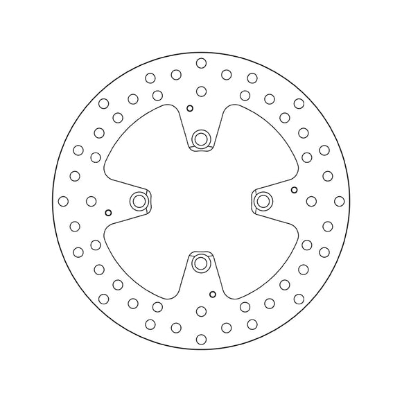 Brembo Serie Oro Fixed Brake Disc - Rear (68.B407.H1)