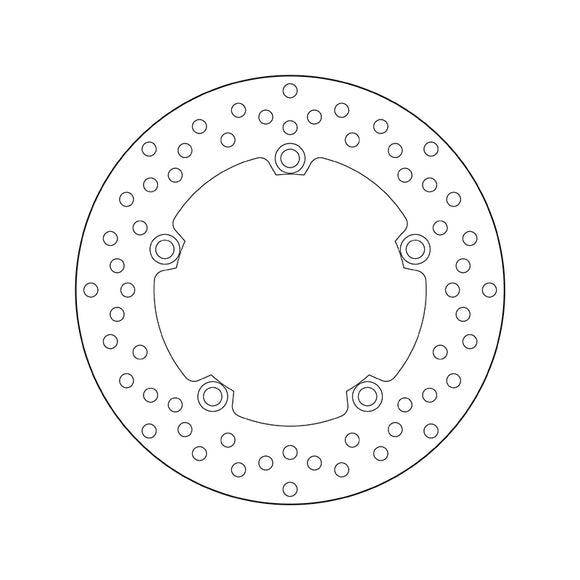 Brembo Serie Oro Fixed Brake Disc - Rear (68.B407.L0)