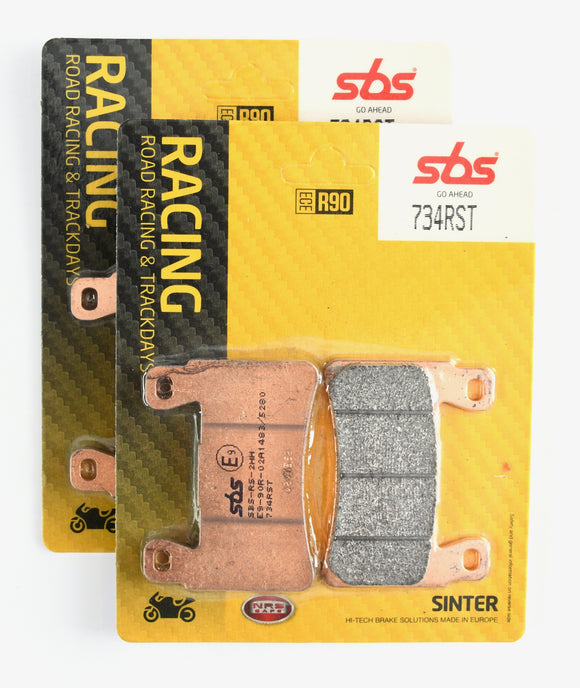 SBS 734RST Racing Sinter Brake Pads - 2 Packs