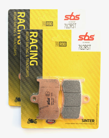 Grade A - SBS 782RST Racing Sinter Brake Pads (Full Front Set - 2 Packs)