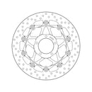 Brembo Serie Oro Floating Brake Discs - Front PAIR (78.B408.80)-2