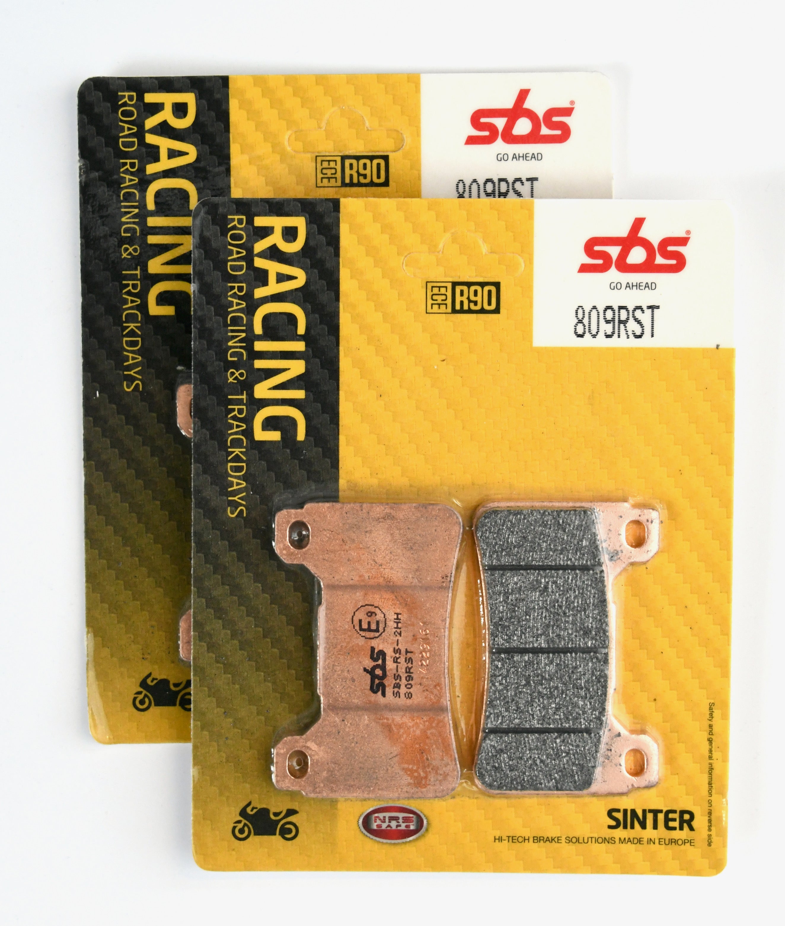 SBS 809RST Racing Sinter Brake Pads (Full Front Set)