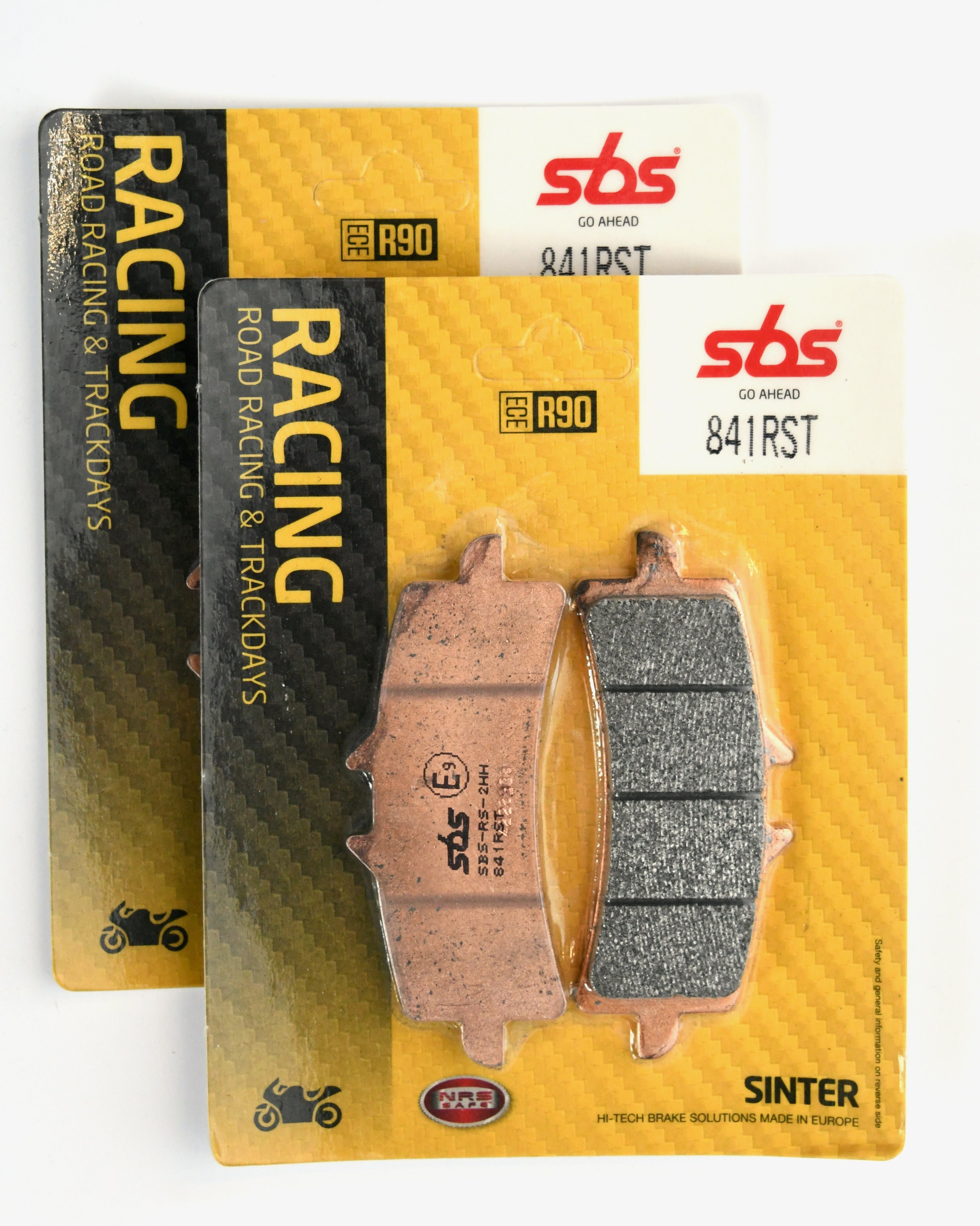SBS 841RST Racing Sinter Brake Pads (Full Front Set)