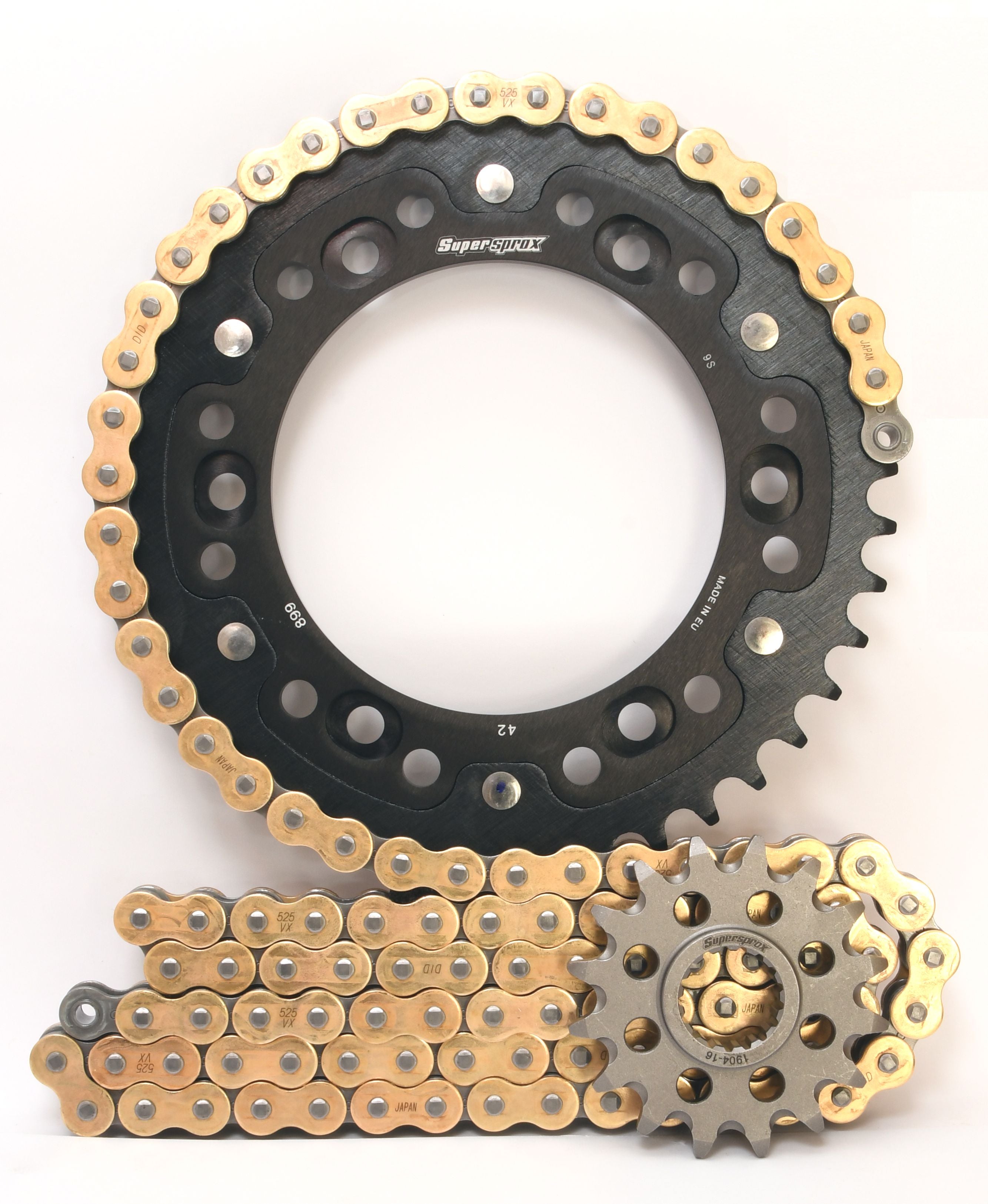 Supersprox Chain & Sprocket Kit for KTM Adventure - Standard Gearing