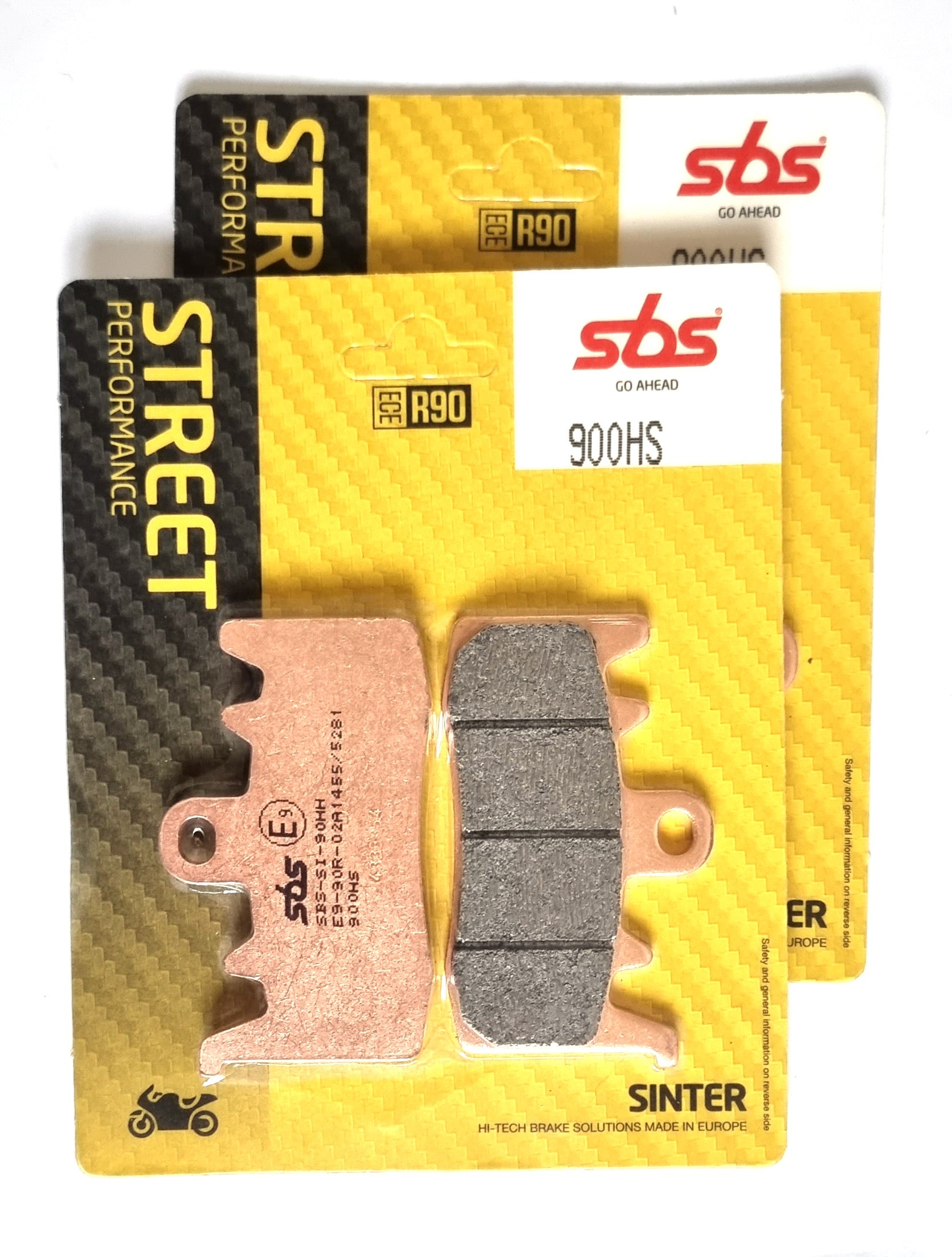 SBS 900HS Street Sinter Brake Pads (Full front set)