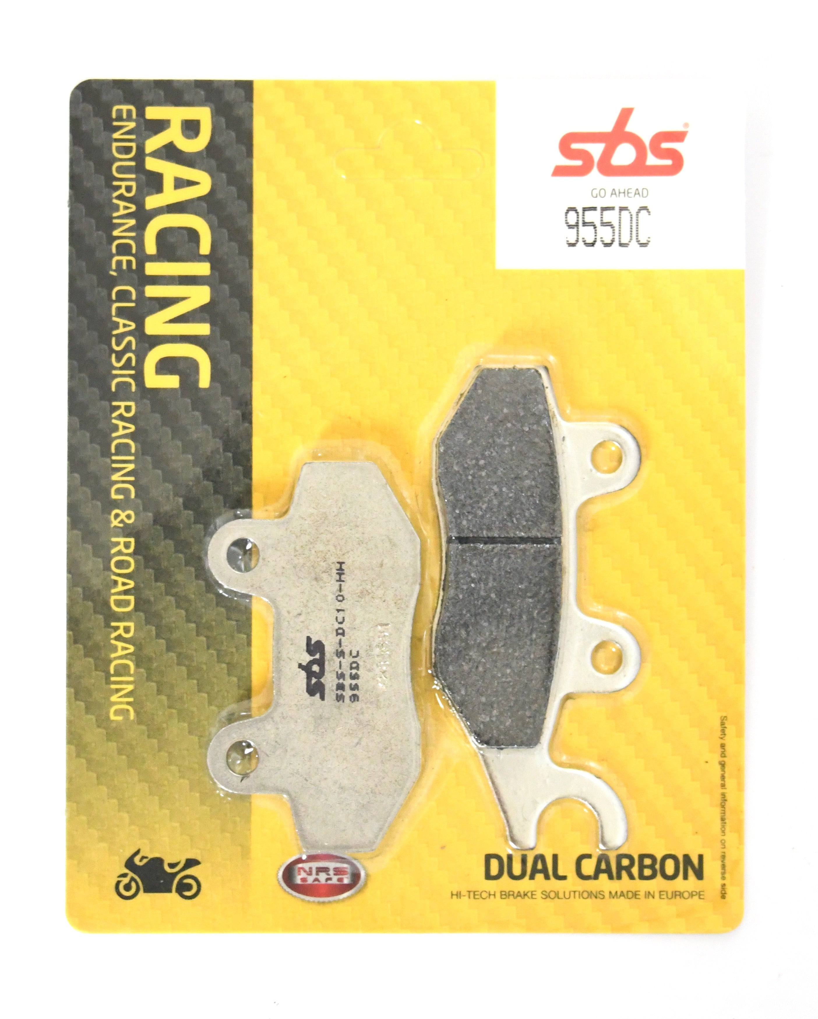 SBS 955DC Dual Carbon Racing Brake Pads
