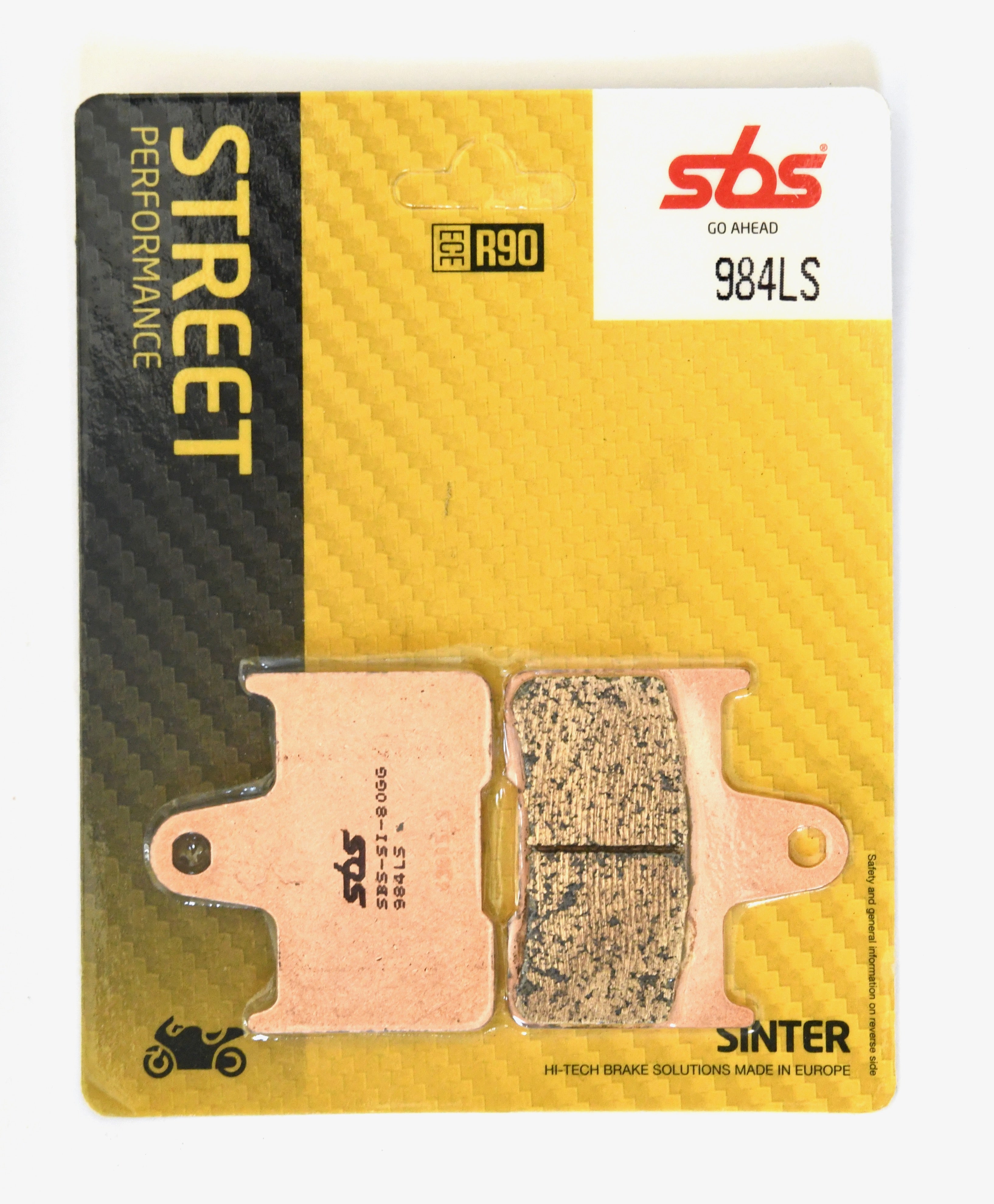 SBS 984LS Street Sinter Rear Brake Pads