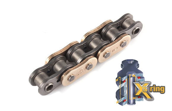 AFAM 525 XHR3 120 Link Chain - Gold