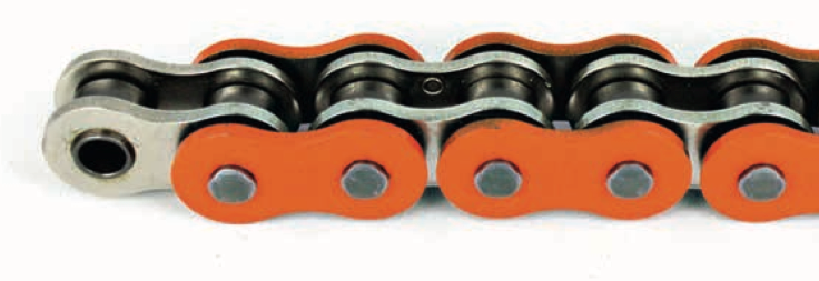 AFAM 520 XRR Xs-Ring Chain 116 Links  116 Links - Orange