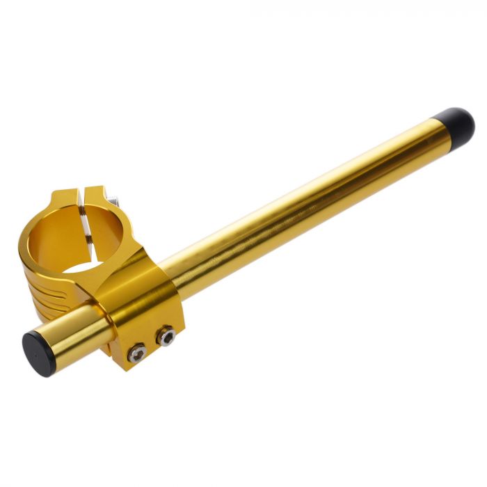 BikeTEK Clip on Bar Kit with 50mm Clamp - Gold - 0