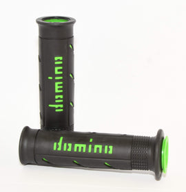 Buy black-green Domino A250 XM2 Super Soft Dual Compound Grips - Choice of Colour