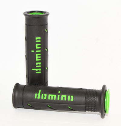 Buy black-green Domino A250 XM2 Super Soft Dual Compound Grips - Choice of Colour