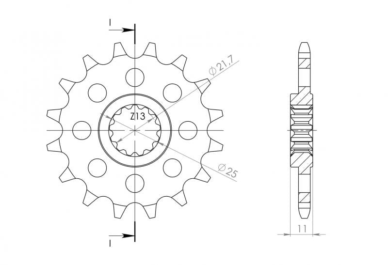 Supersprox Steel Front Sprocket CST1581 - 520 Conversion - Choose Your Gearing