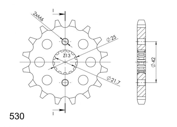 Supersprox Steel Front Sprocket CST-513 - Choose Your Gearing