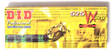 DID Gold Pro-Street VX2 Series Chain 96 Links 525 Pitch - Clearance