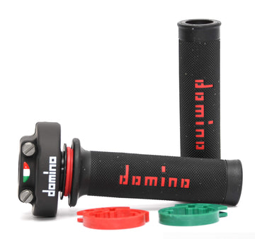 Domino XM2 Quick Action Throttle With Domino A010 Grips