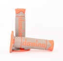Domino A260 Dual Compound Off-Road Grips - Grey and Blue-2