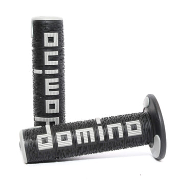 Buy black-grey Domino A360 Dual Compound Off-Road Grips - Choice of Colour