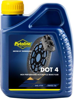 Putoline DOT4 High Performance Brake fluid - 500ml