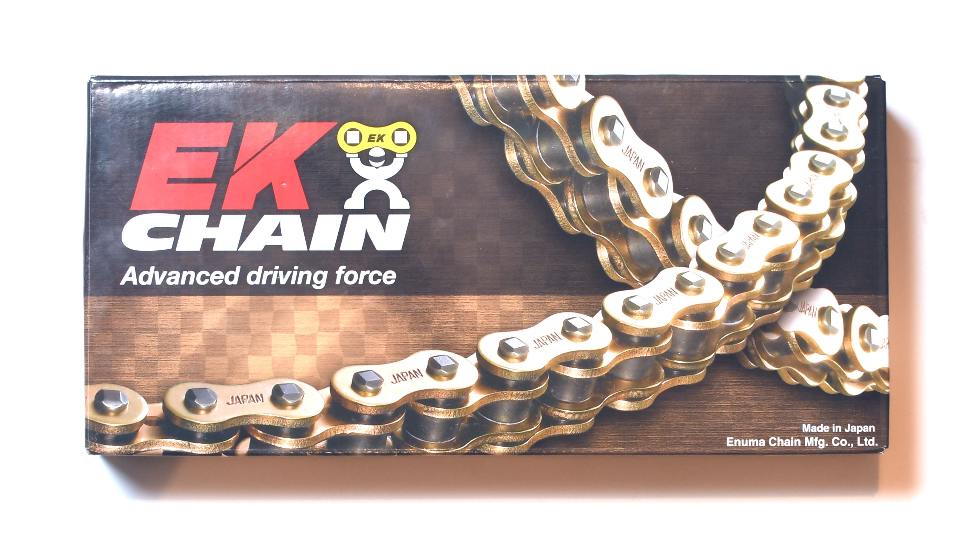 EK 525 SRX2 118 Link Chain - Gold